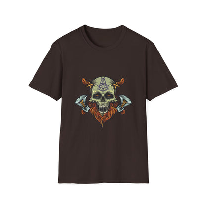 Viking Skull Warrior with Axe - Mleem
