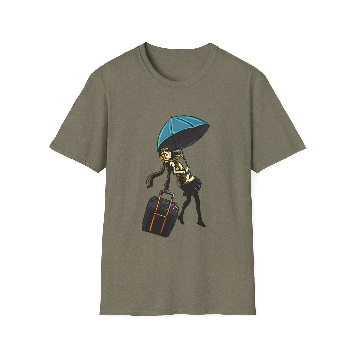 Girl With Umbrella - Mleem