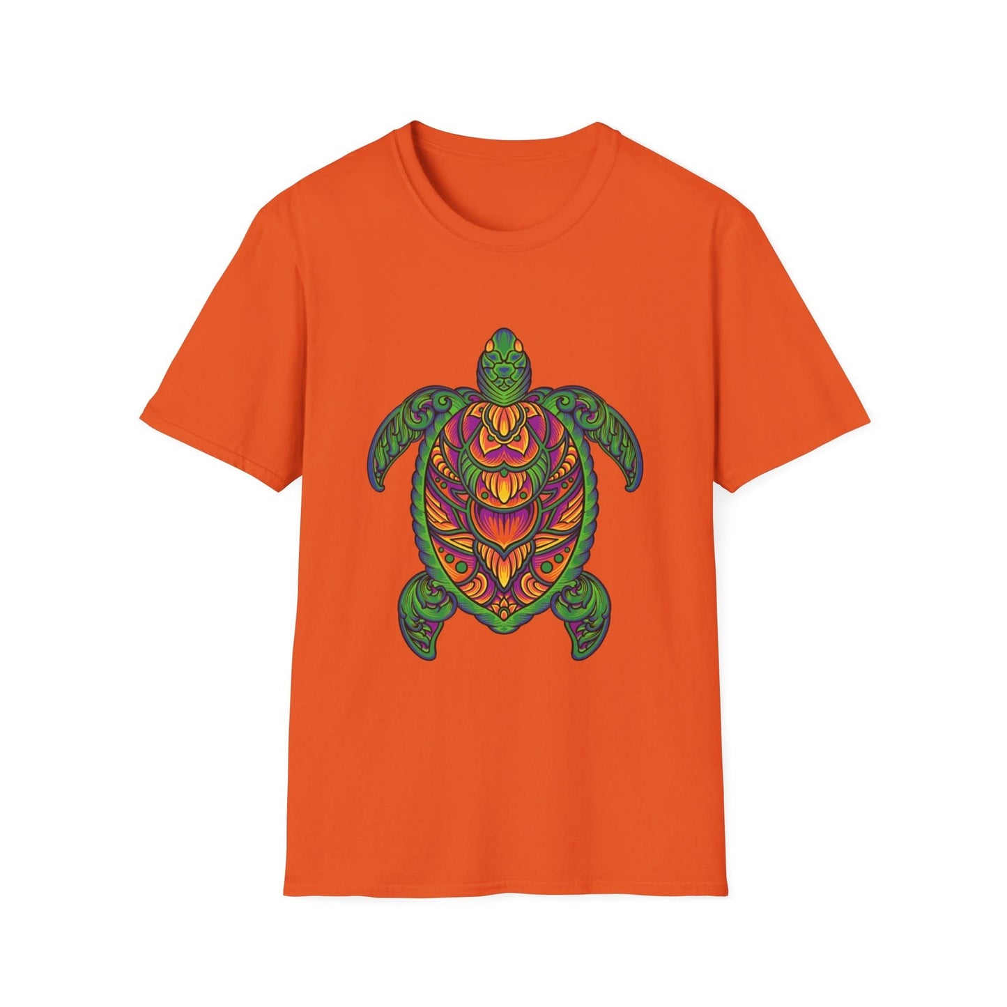 Turtle Floral Vintage Ornament - Mleem