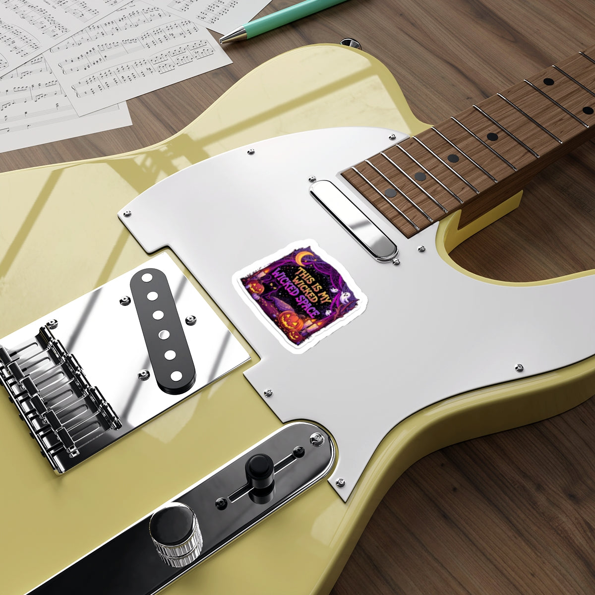 Halloween Die-Cut Stickers - Spooky Home Decor, Witchy Laptop Decor, Pumpkin Stickers, Fun Gifting for Halloween