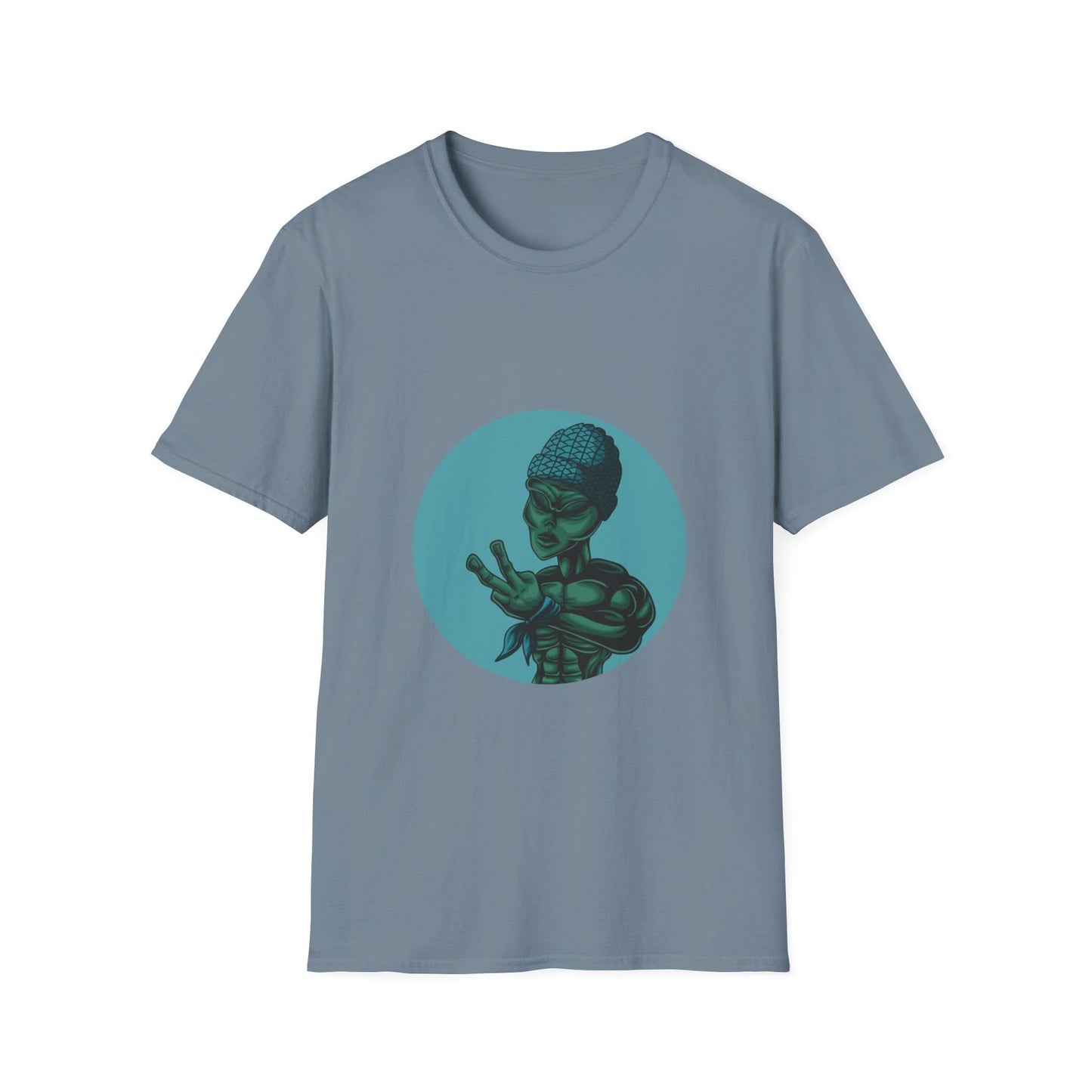 Alien Peace Sign - Mleem