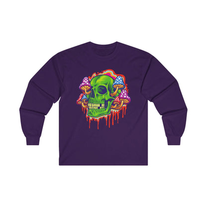 Psychedelic Mushroom Skull - Mleem