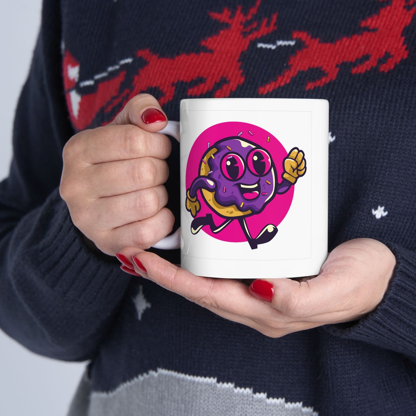 Vibrant Superhero Ceramic Mug