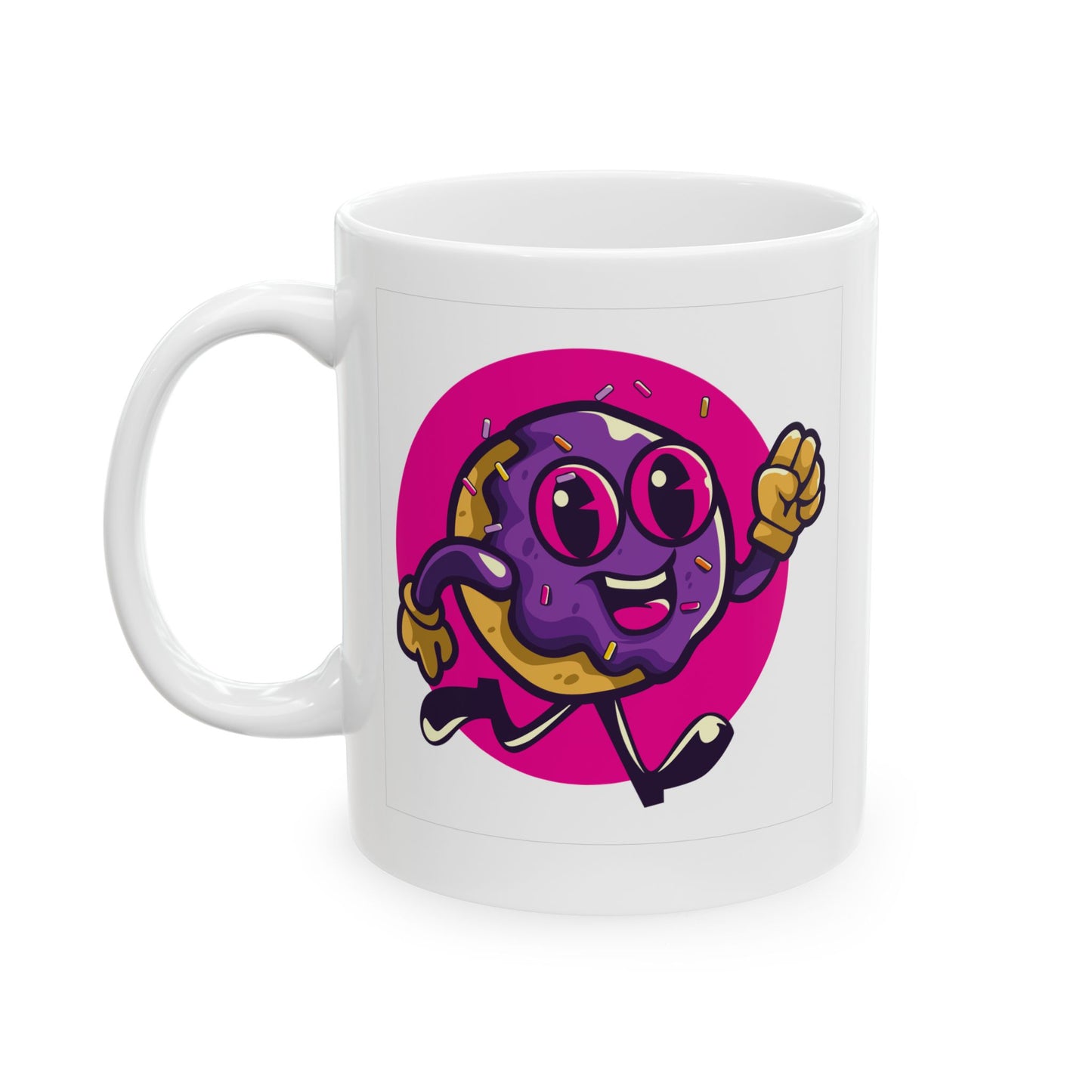 Vibrant Superhero Ceramic Mug