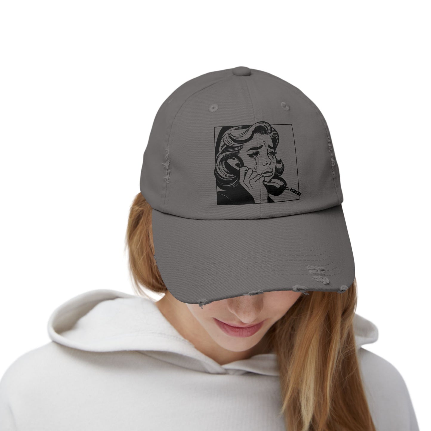 Vintage-Inspired Unisex Distressed Cap | Casual Style Hat for Everyday Wear, Perfect for Gift-Giving, Outdoor Activities, and More!