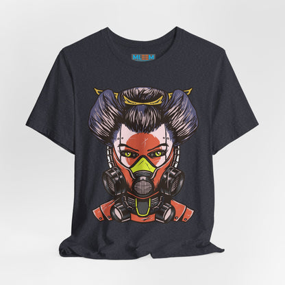 Futuristic Graphic Tee for Gamers - Unisex Jersey Short Sleeve