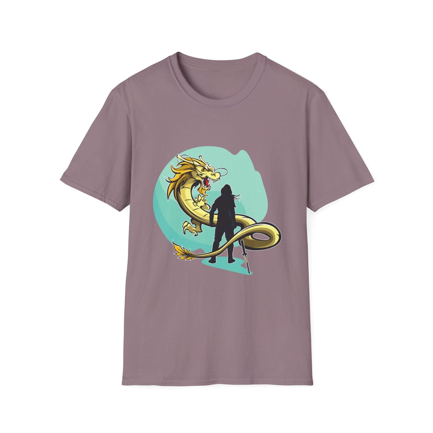 Swordsman Challenging The Dragon - Mleem