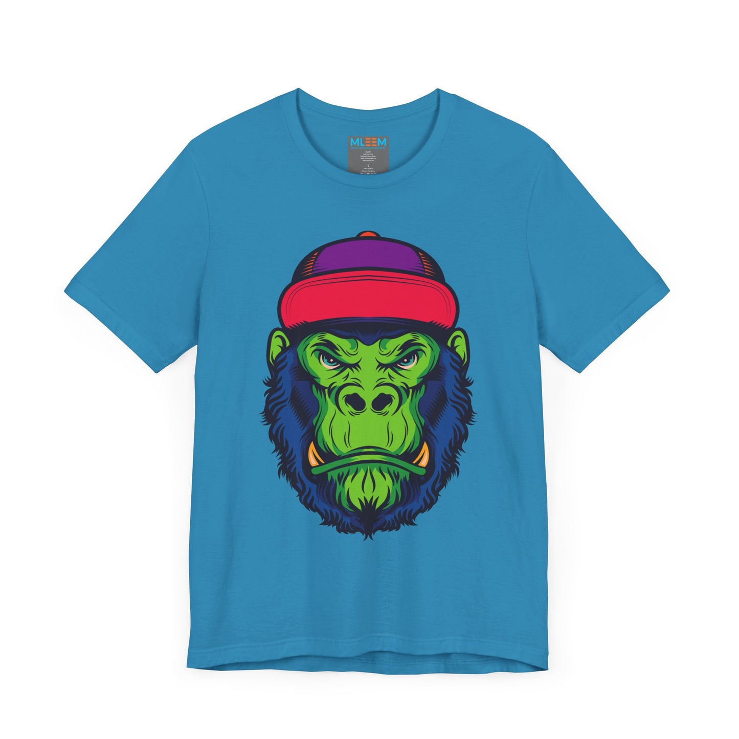 Vibrant Gorilla Graphic Tee - Unisex Short Sleeve T-Shirt