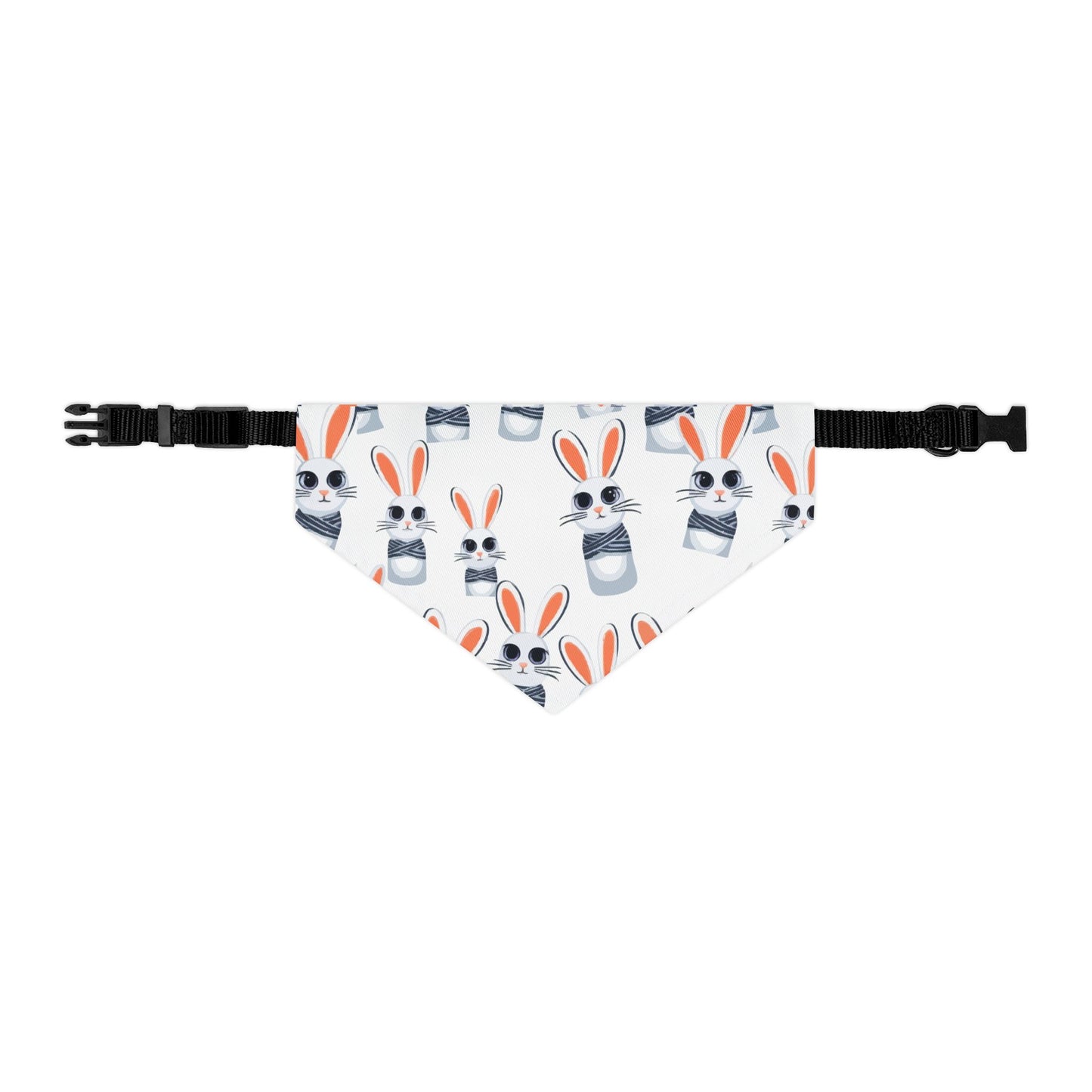 Charming Pet Bandana Collar for Dogs, Playful Bunny Design, Cute Gift for Pet Lovers, Perfect for Spring Celebrations