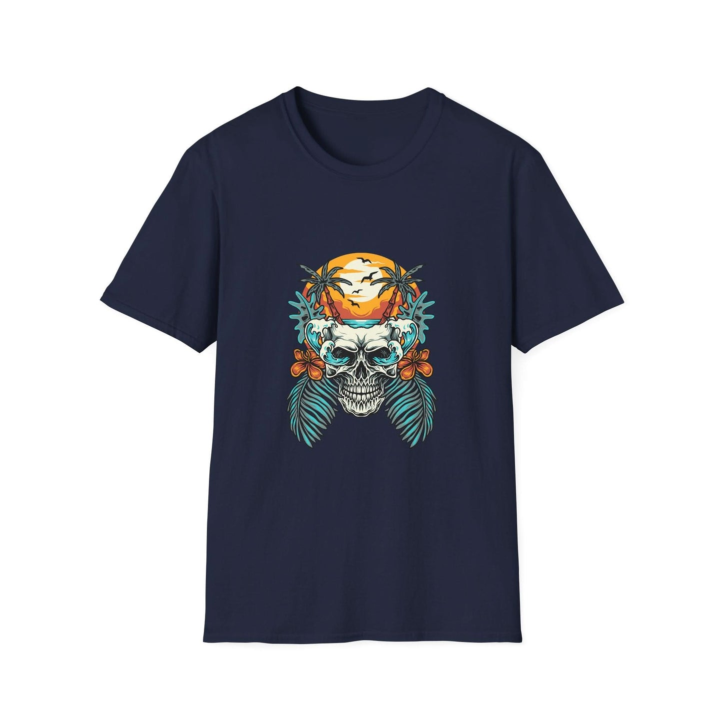 Skull Summer Beach - Mleem
