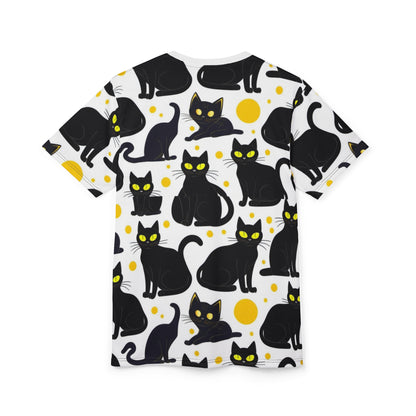 Cattitude Unisex Tee, Fun Cat Shirt, Pet Lover Gift, Halloween Apparel, Casual Cool Tee, Quirky Cat Fashion