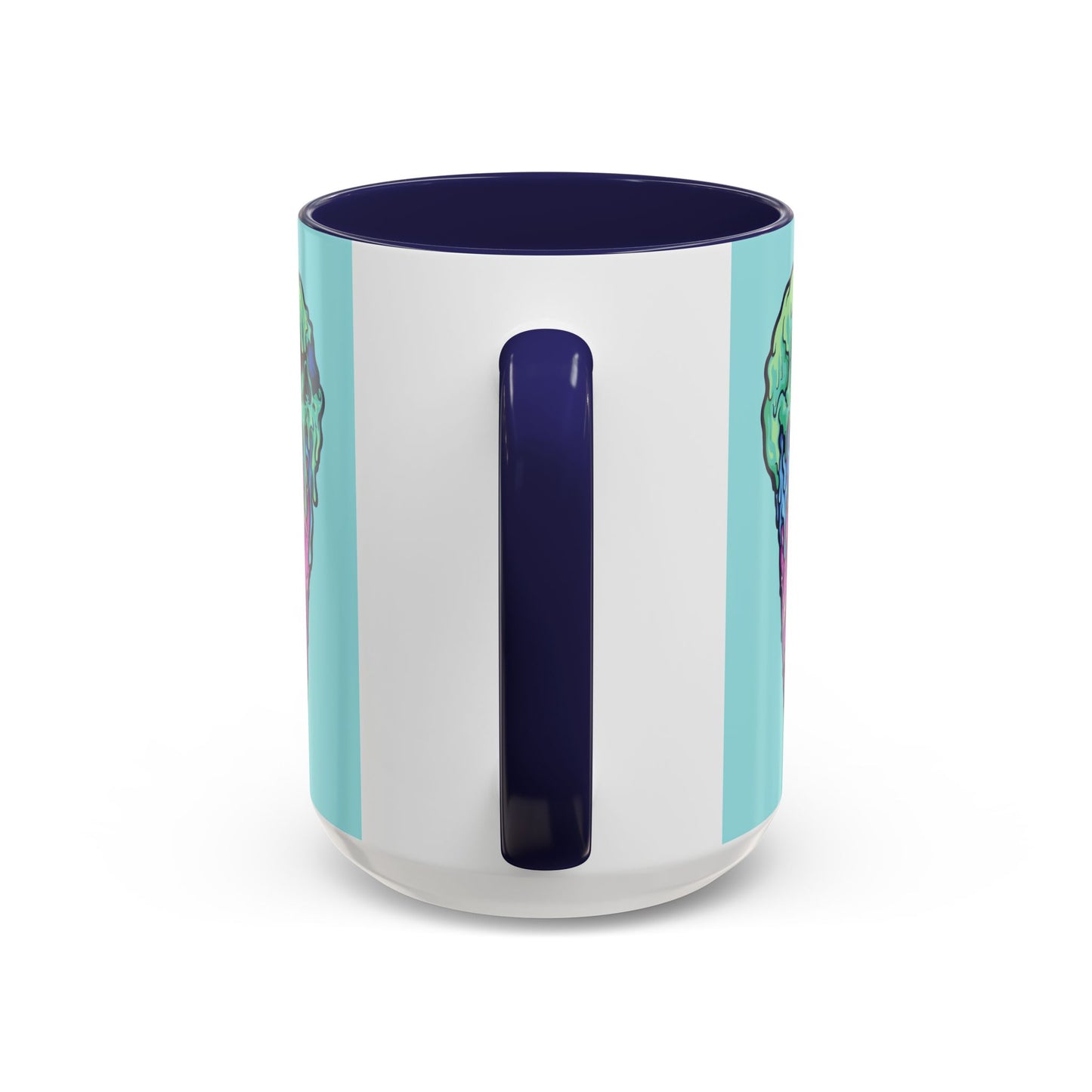 Creepy Ice Cream Mug - Perfect for Halloween, Unique Gift for Coffee Lovers, Spooky Decor, Creepscream Design, Fun Kitchenware