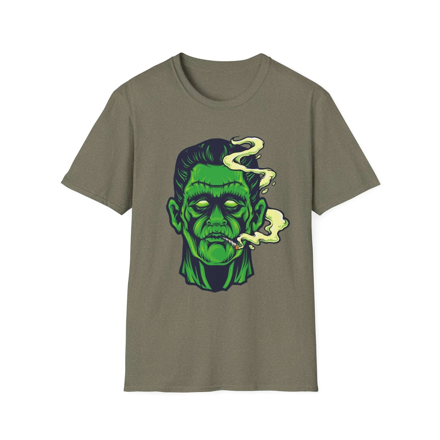 Frankenstein Smoking Cannabis Halloween - Mleem