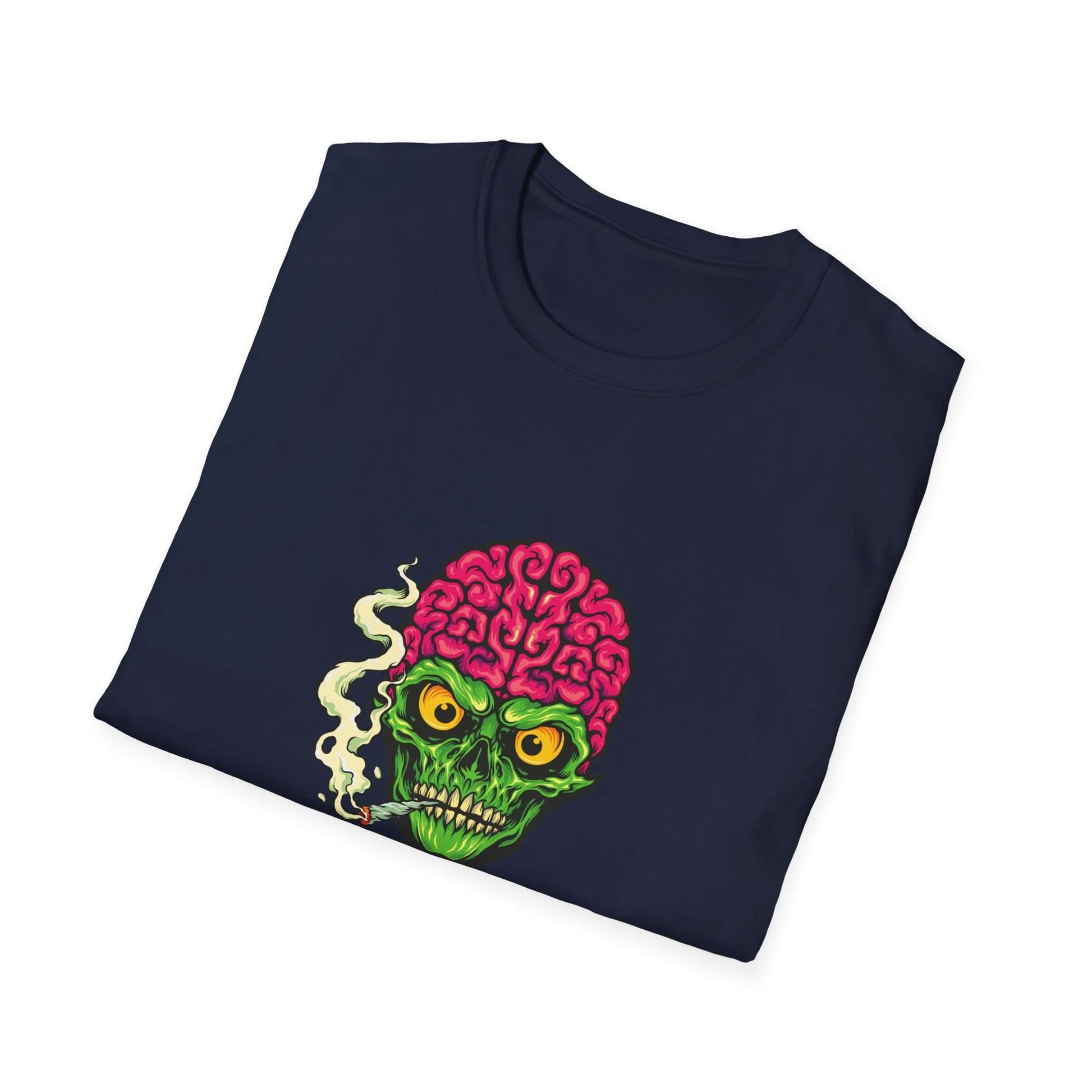 Smoking Skull Weed Cigarette Mascot - Mleem