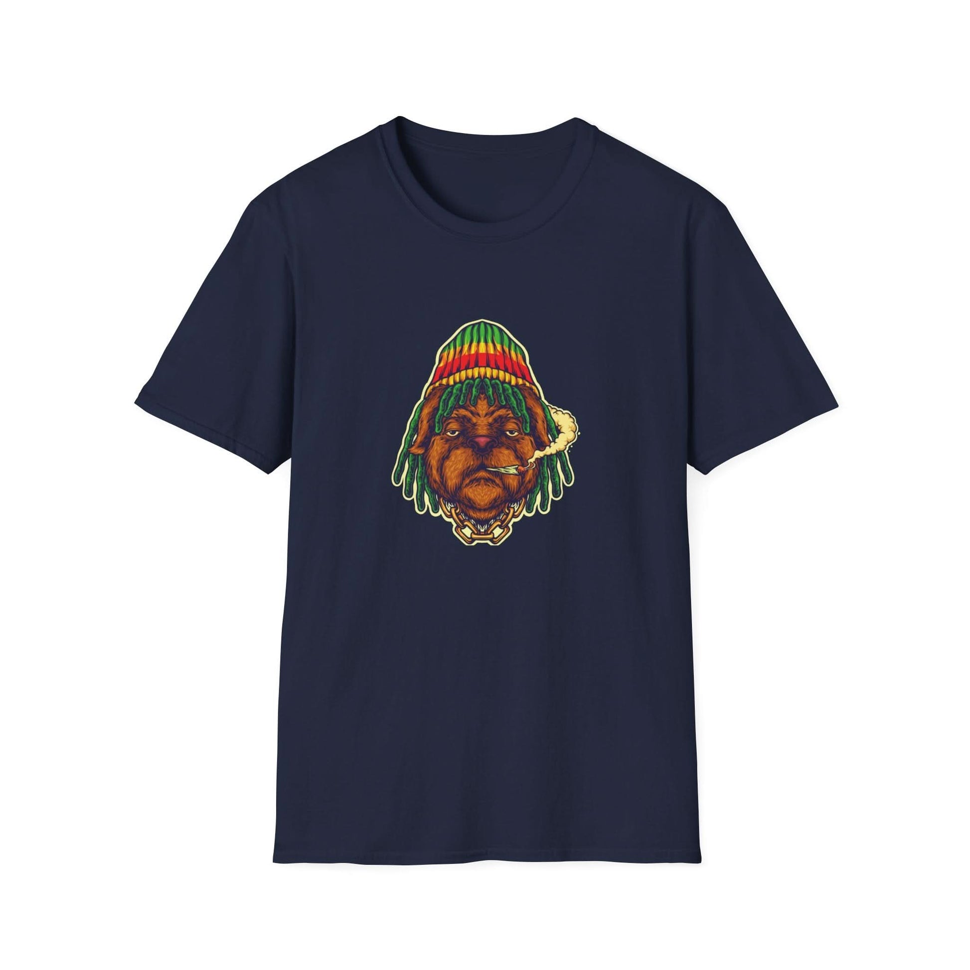 Dreadlock Dog Smoking Weed - Mleem