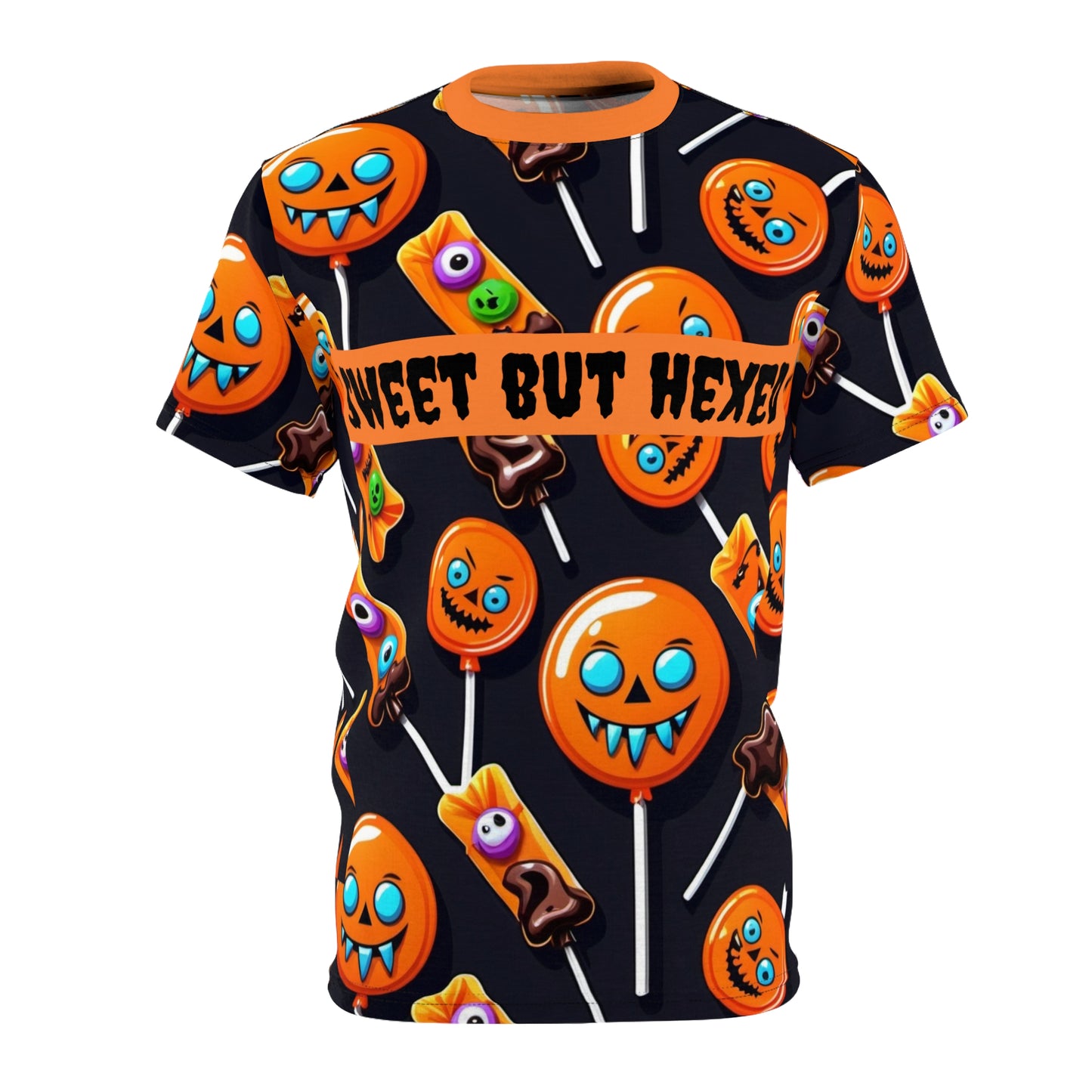 Halloween Unisex Tee, Sweet But Hexed Graphic Shirt, Spooky Costume T-Shirt, Fall Apparel, Unique Gift for Halloween