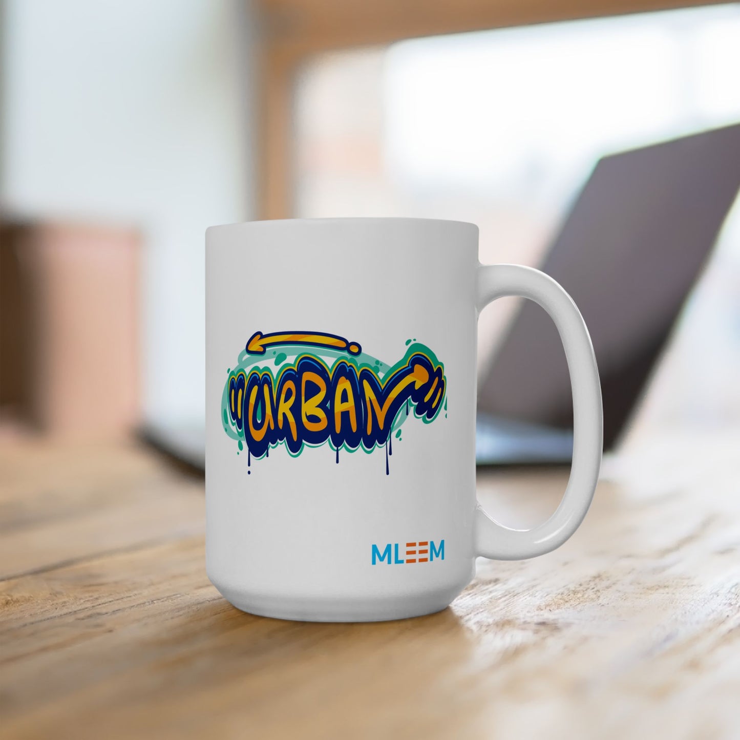 Artistic Coffee Cup, Gift for Artists, Urban Style
