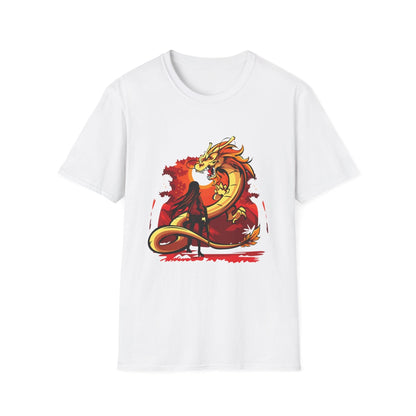 Girl Facing A Dragon - Mleem