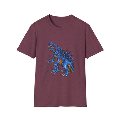 Scary Blue Dinosaur Monster - Mleem