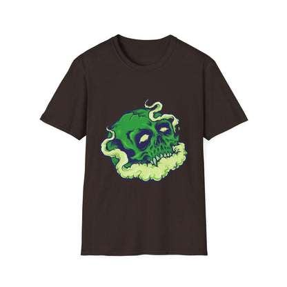 Vape Cloud Green Skull - Mleem