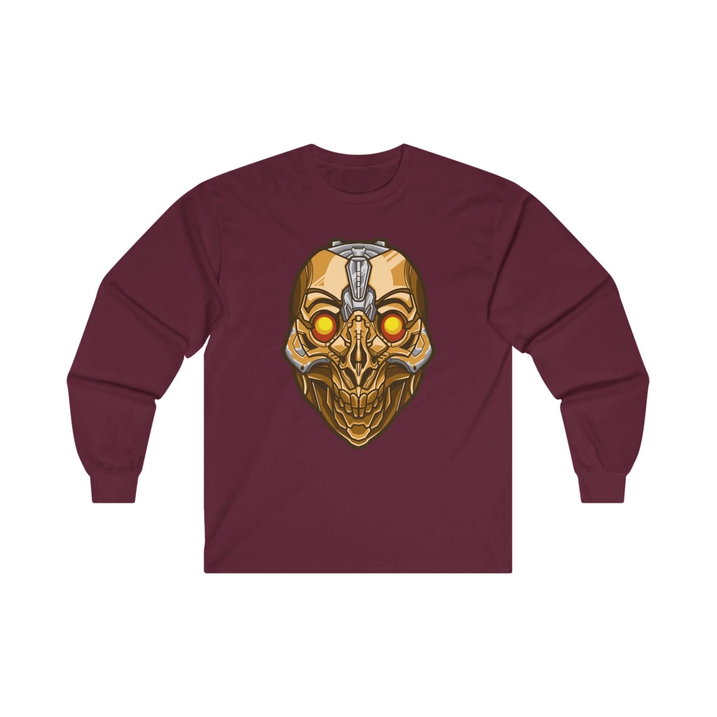 Skull Robot Head Mascot - Mleem