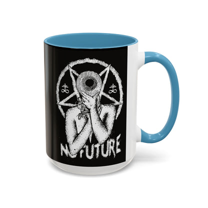 Gothic Ceramic Coffee Mug – Dark Art, Unique Gift, Halloween Decor, Witchy Vibe, Spooky Homeware