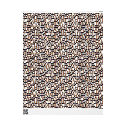 Stylish Wrapping Paper Roll for Gifts, Modern Gift Wrap, Eco-Friendly Wrapping, Holiday Decor, Birthday & Special Occasions