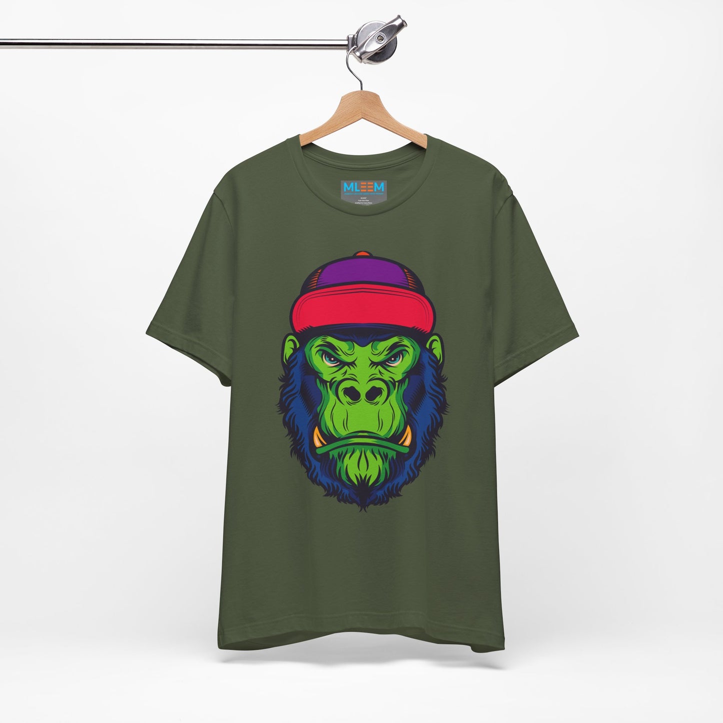 Vibrant Gorilla Graphic Tee - Unisex Short Sleeve T-Shirt