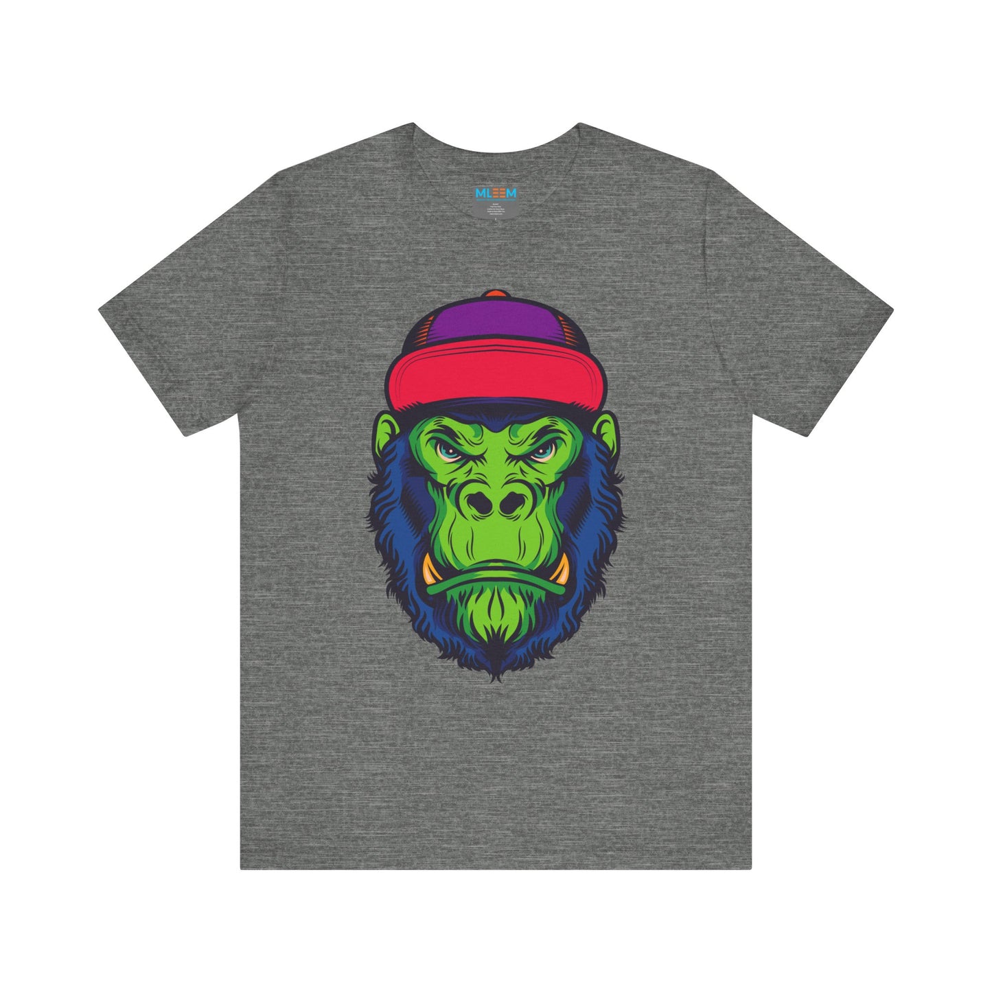 Vibrant Gorilla Graphic Tee - Unisex Short Sleeve T-Shirt