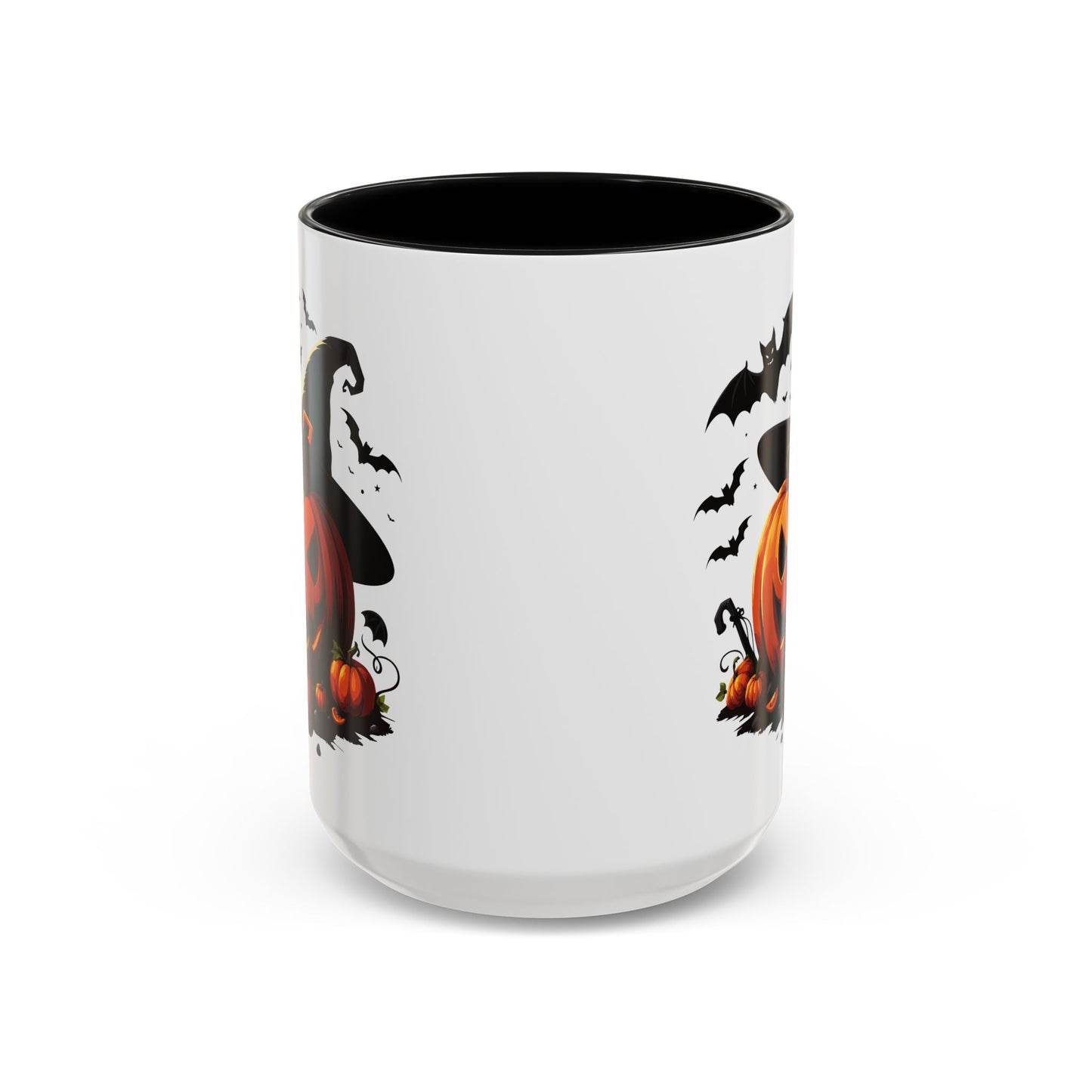 Halloween Pumpkin Accent Coffee Mug – Perfect for Fall, Autumn, Spooky Season, Gift for Coffee Lovers, Home Decor