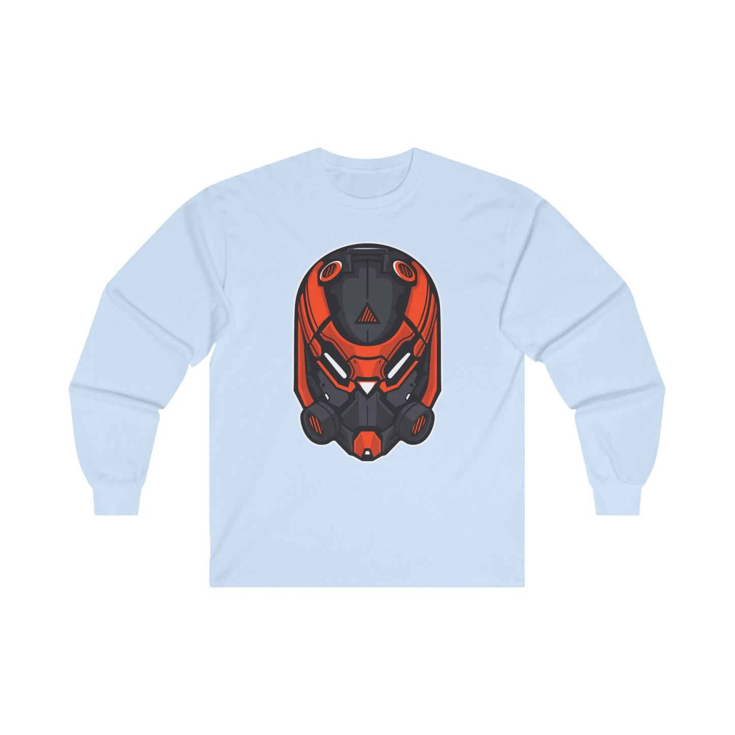 Orange Robot Head - Mleem