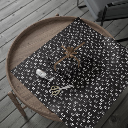Spooky Halloween Wrapping Paper Roll, Unique Gift Wrap for Halloween Parties, Trick or Treat, Scary Decor, Ghostly Presents