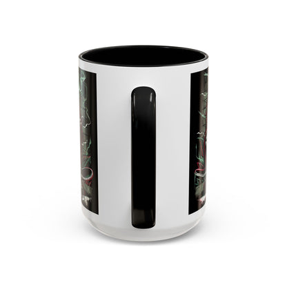 Gothic Skeleton Coffee Mug - Perfect for Halloween Decor, Gift for Skaters, Unique Drinkware, Spooky Vibe, 11 & 15oz Options
