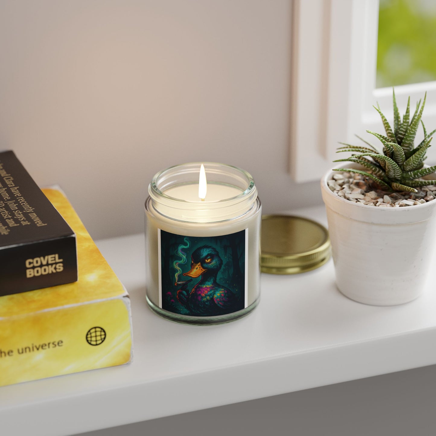 Enchanting Scented Candles - Coconut Apricot Wax, Artful Home Decor, Cozy Gifts, Stress Relief, Aromatherapy
