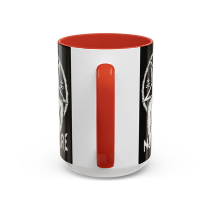 Gothic Ceramic Coffee Mug – Dark Art, Unique Gift, Halloween Decor, Witchy Vibe, Spooky Homeware