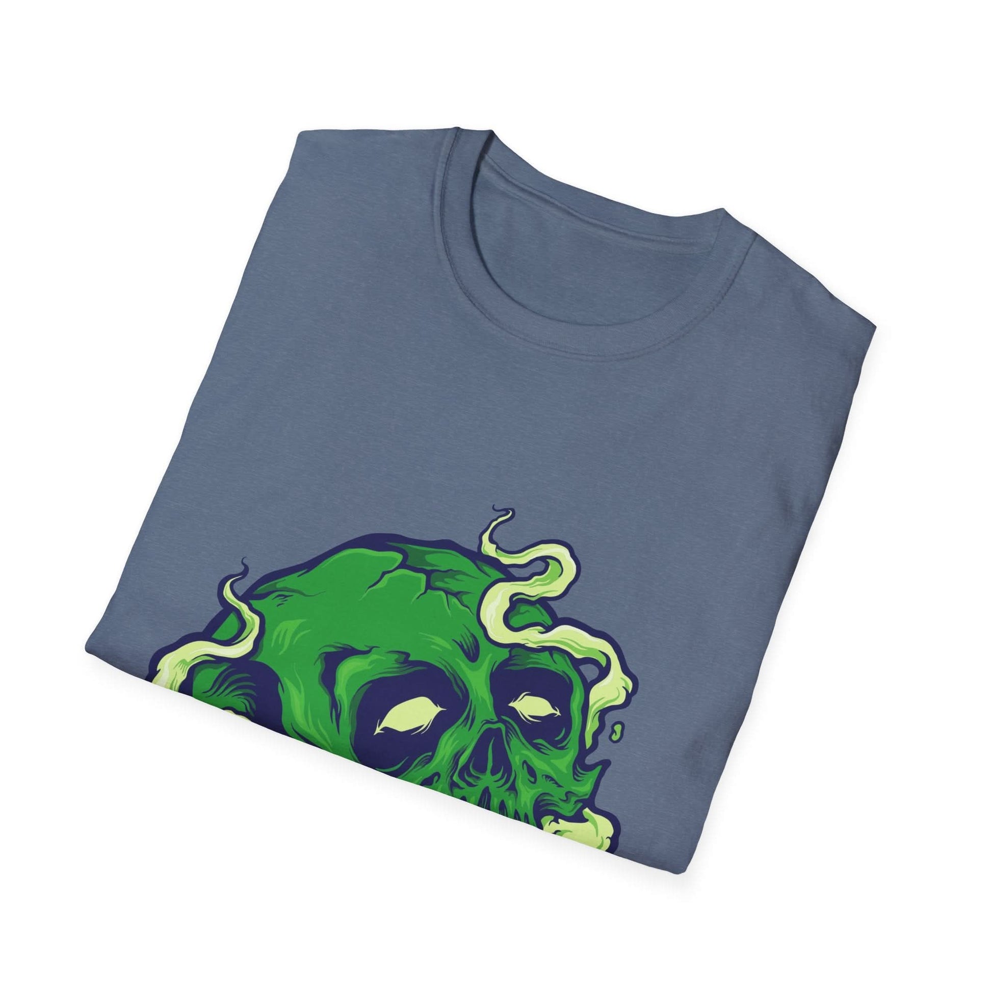 Vape Cloud Green Skull - Mleem