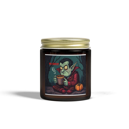Cozy Halloween Scented Candles, Hand-Poured Coconut Apricot Wax, Fall Decor, Spooky Home Fragrance, Gifts for Witch Lovers, Autumn Vibes