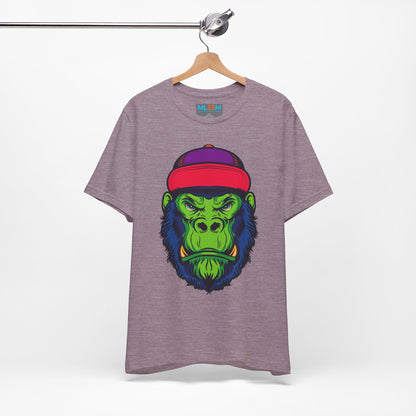 Vibrant Gorilla Graphic Tee - Unisex Short Sleeve T-Shirt