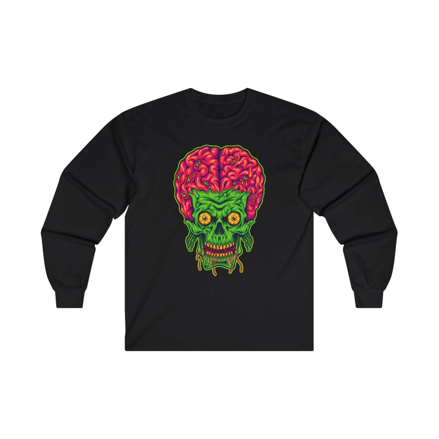 Creepy Zombie Head Skull - Mleem