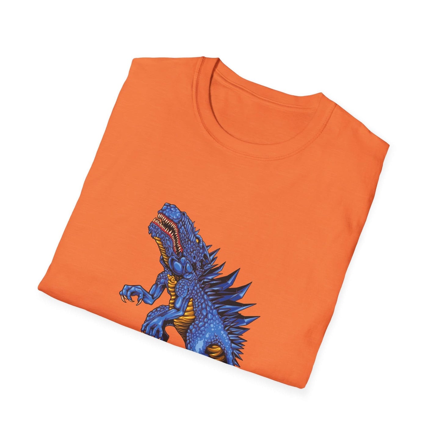 Scary Blue Dinosaur Monster - Mleem