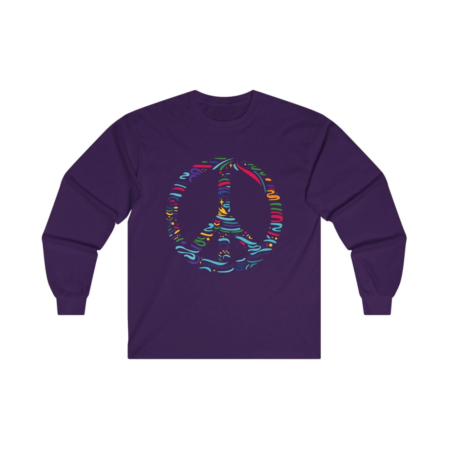 Colorful Peace Sign - Mleem