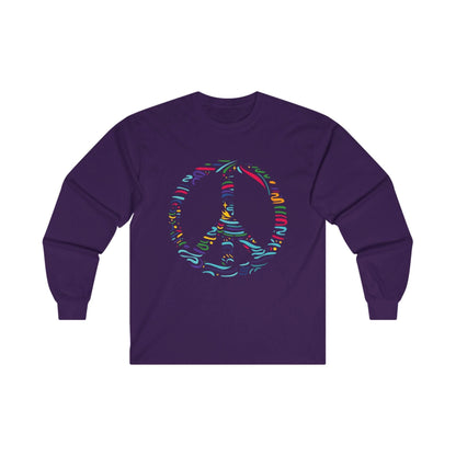 Colorful Peace Sign - Mleem