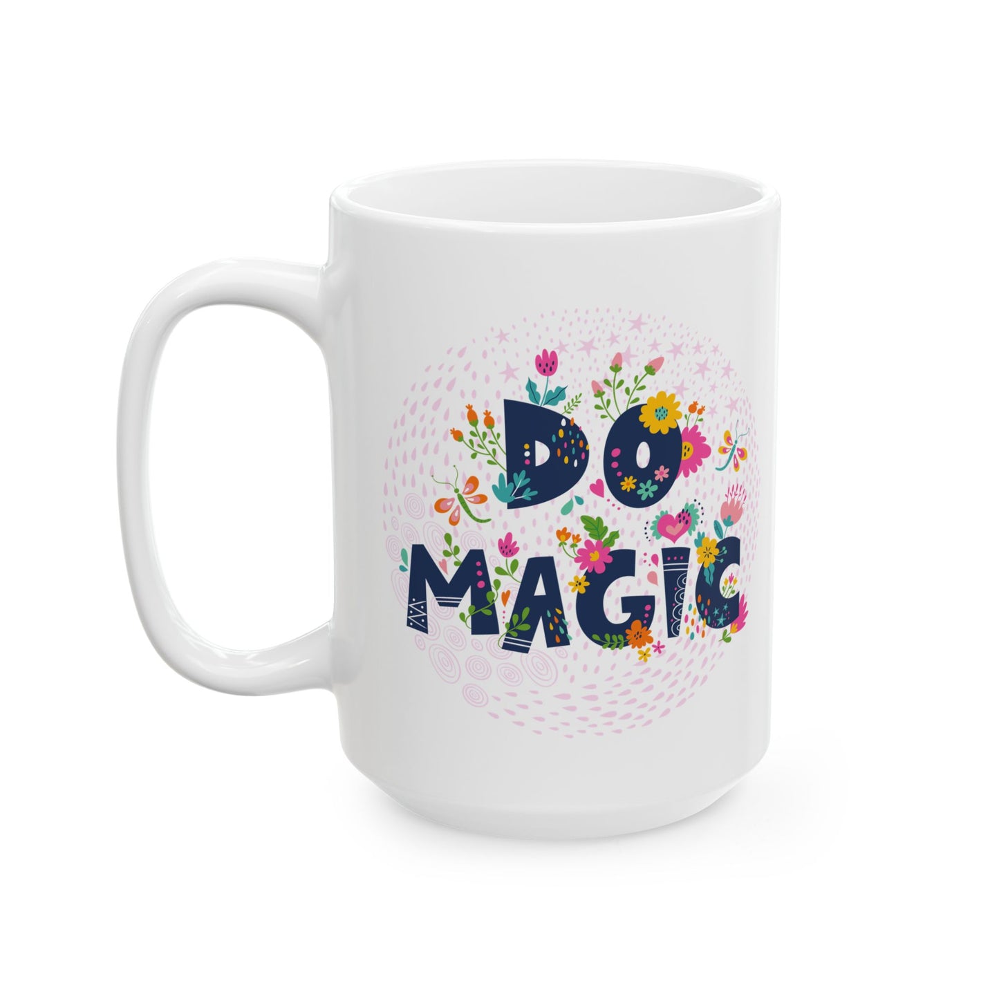 Colorful Floral Mug