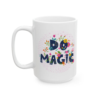 Colorful Floral Mug