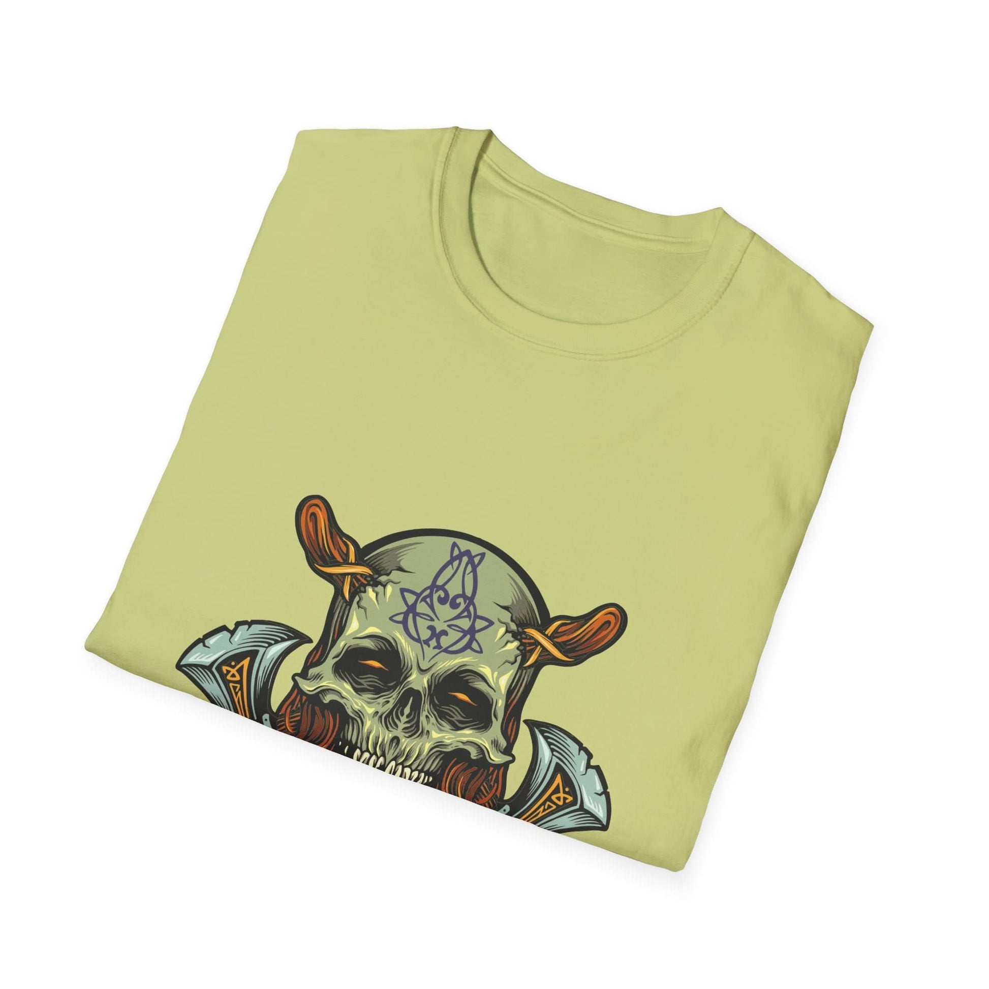 Viking Skull Warrior with Axe - Mleem