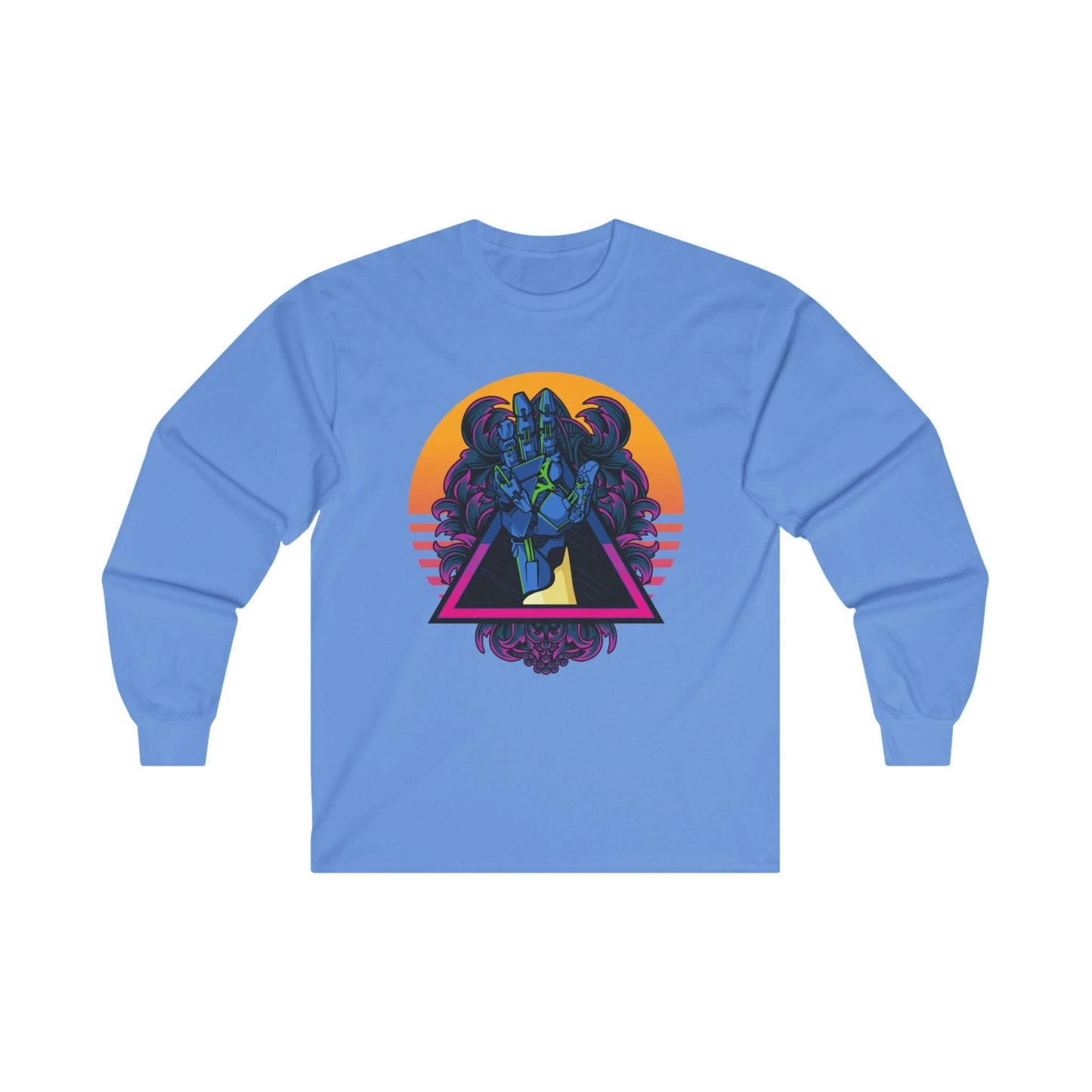 Blue Cyborg Hand - Mleem