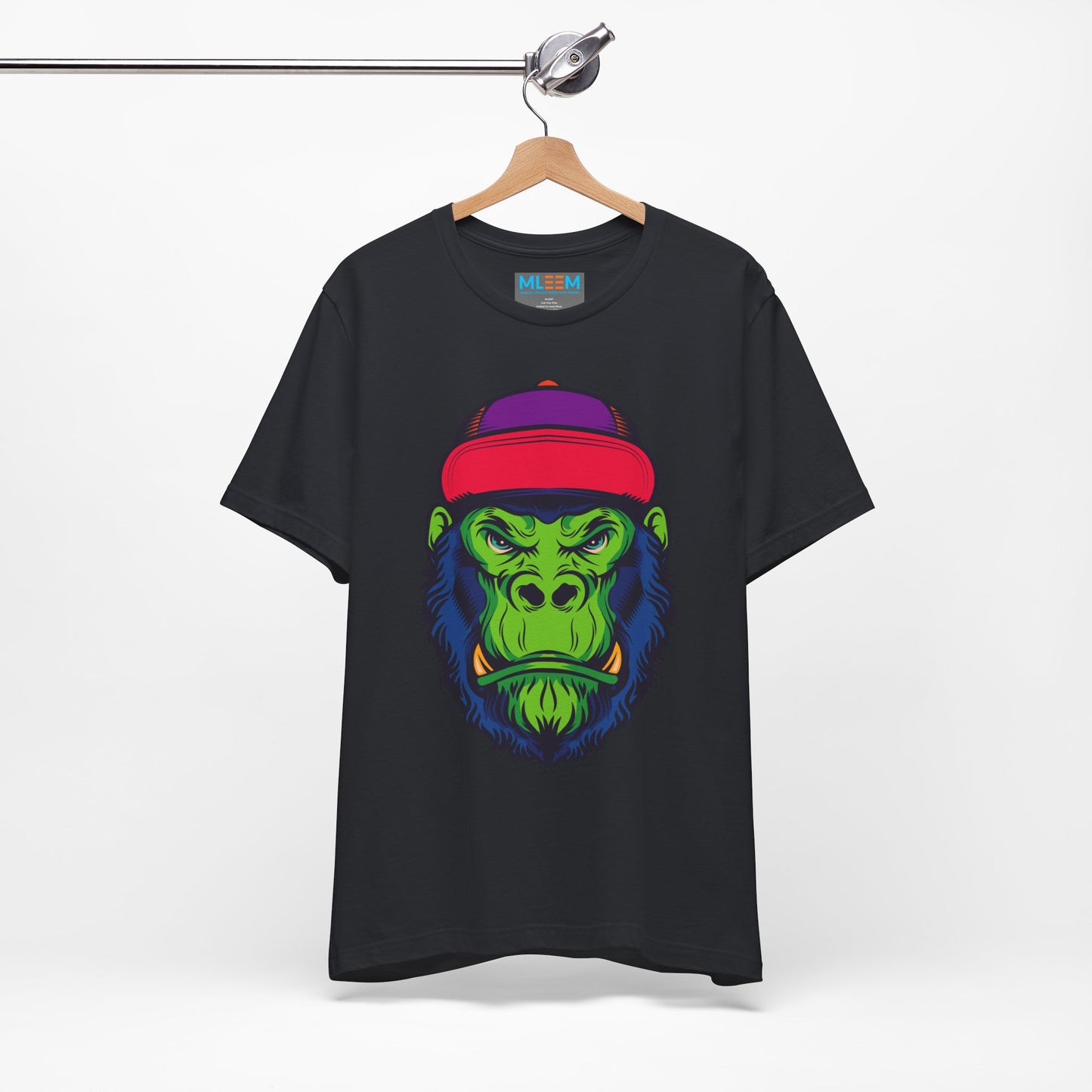 Vibrant Gorilla Graphic Tee - Unisex Short Sleeve T-Shirt
