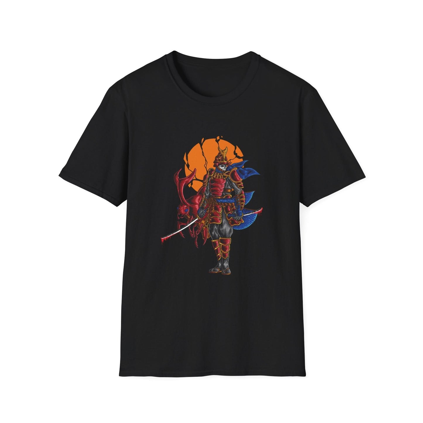 Insect Red Japan Samurai
