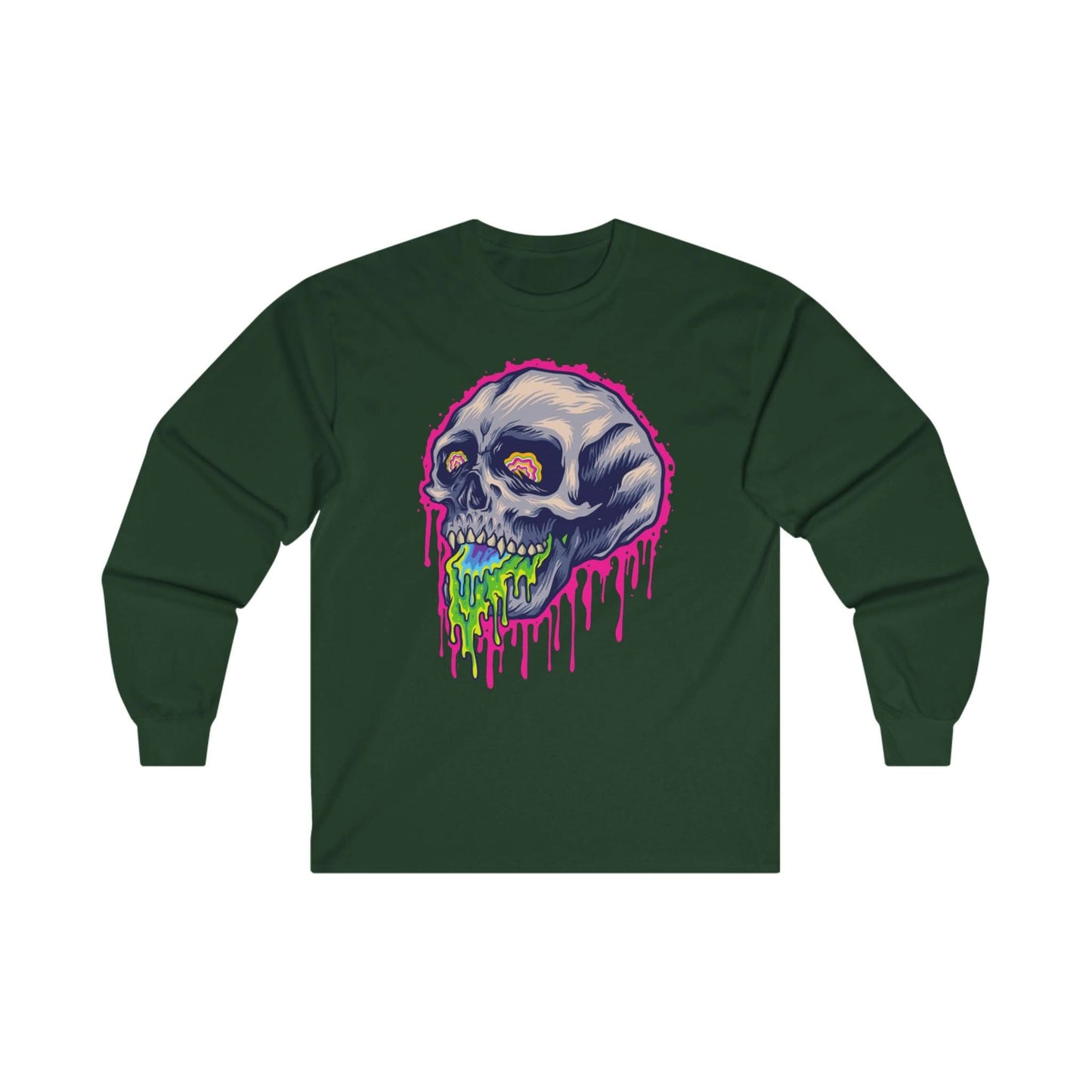 Colorful Stone Skull - Mleem