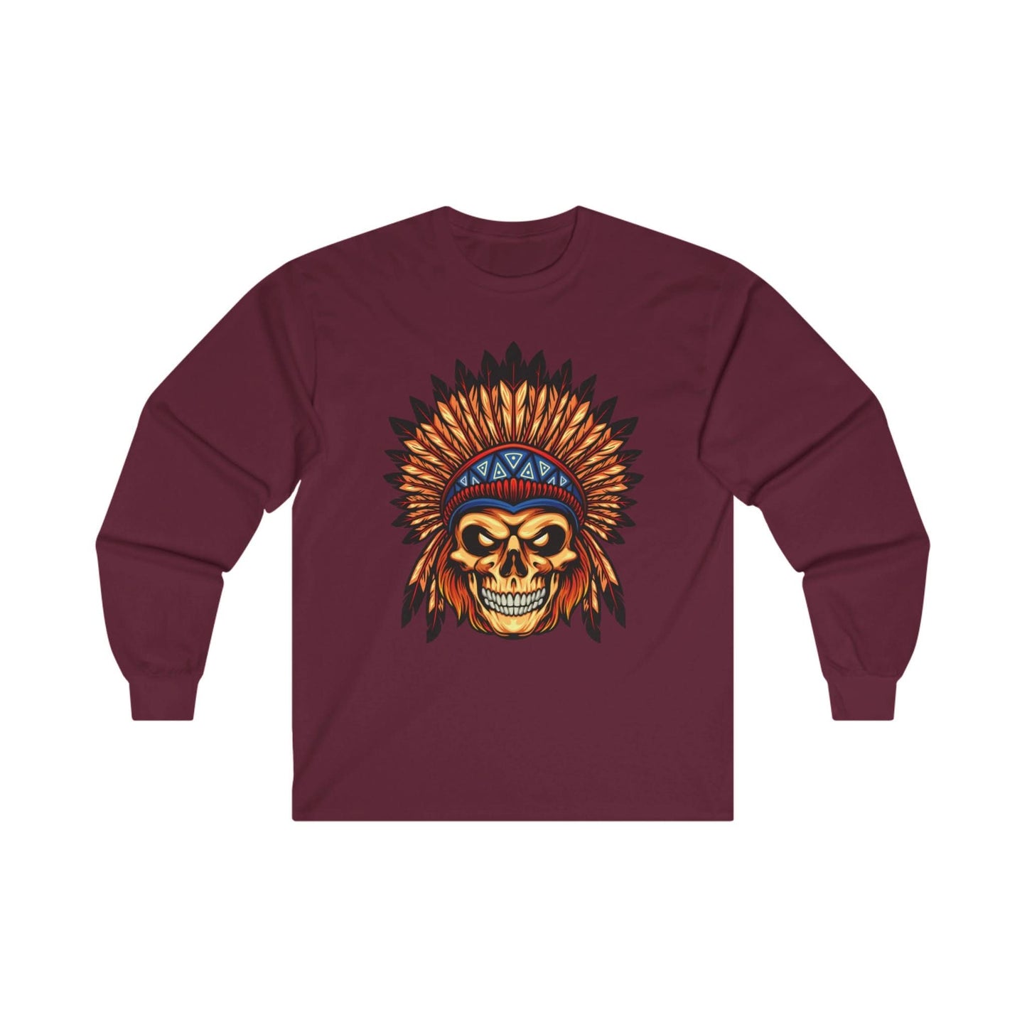 Indian Skull Illustration - Mleem
